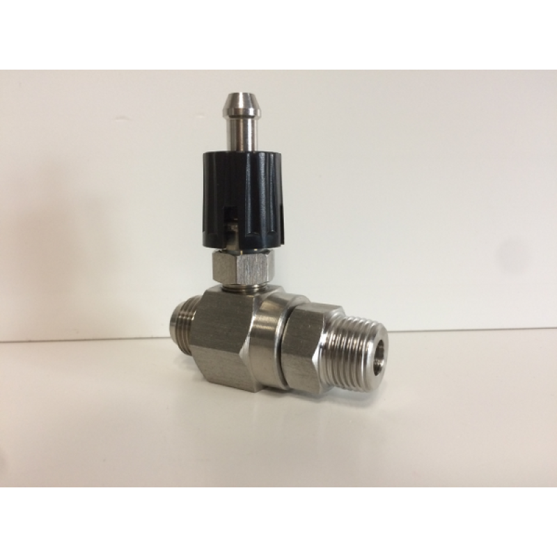 Chemie injector RVS met doseerventiel 1.5 mm